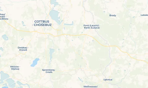 Regenradar Vorschaubild - Aktuelle Niederschläge in Trebendorf - Trjebejce und Umgebung