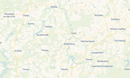 Regenradar Vorschaubild - Aktuelle Niederschläge in Tremnitz und Umgebung