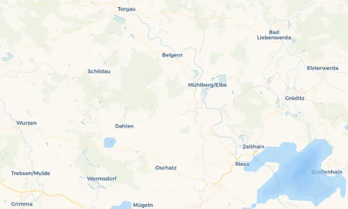 Regenradar Vorschaubild - Aktuelle Niederschläge in Treptitz und Umgebung