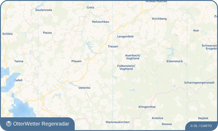 Widget-Vorschau für Trieb Wetter-Widget-Vorschau mit Vorhersagedaten für Trieb