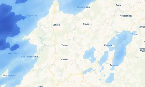 Regenradar Vorschaubild - Aktuelle Niederschläge in Unterkoskau und Umgebung