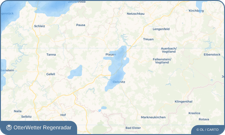 OtterWetter Regenradar-Widget Unterlosa