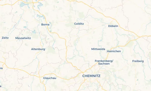 Regenradar Vorschaubild - Aktuelle Niederschläge in Wechselburg und Umgebung