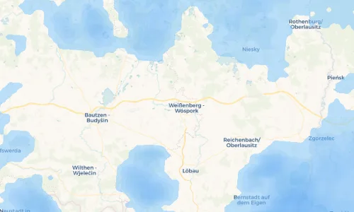 Regenradar Vorschaubild - Aktuelle Niederschläge in Weicha - Wichowy und Umgebung