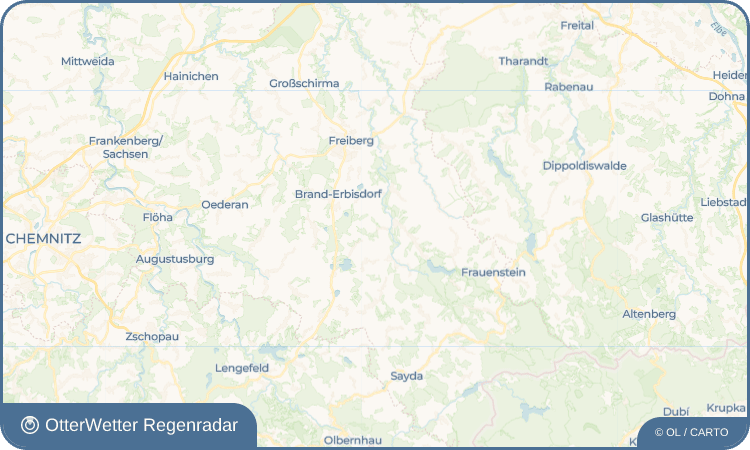 OtterWetter Regenradar-Widget Weigmannsdorf