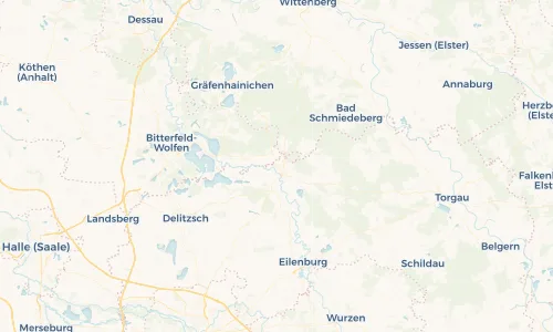 Regenradar Vorschaubild - Aktuelle Niederschläge in Weinbergshäuser und Umgebung