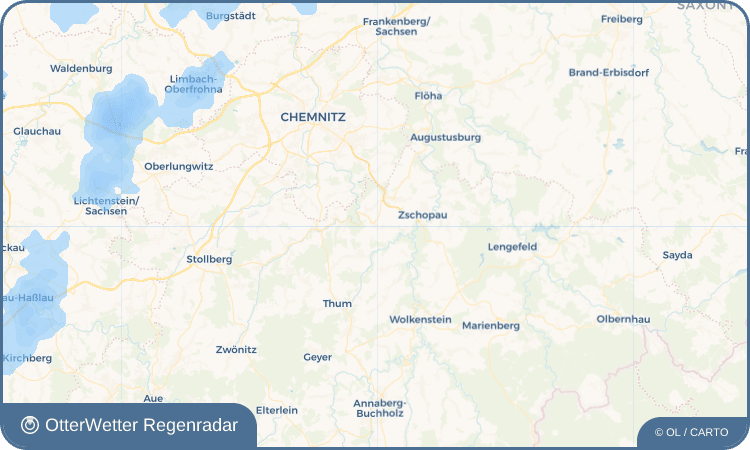 OtterWetter Regenradar-Widget Weißbach