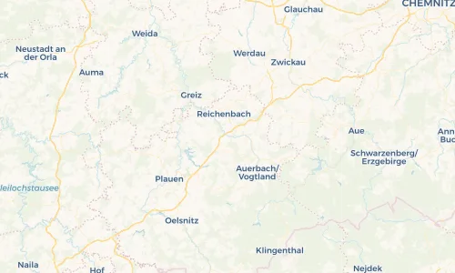 Regenradar Vorschaubild - Aktuelle Niederschläge in Weißensand und Umgebung