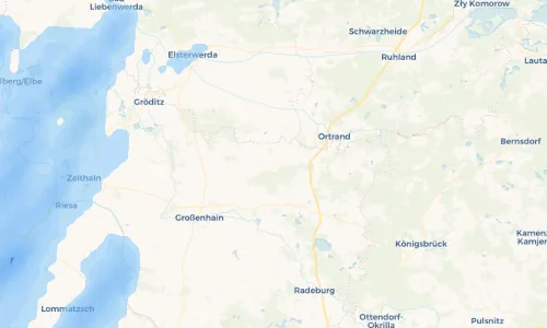 Regenradar Vorschaubild - Aktuelle Niederschläge in Weißig am Raschütz und Umgebung
