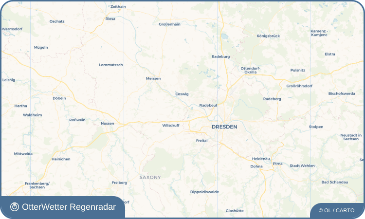 OtterWetter Regenradar-Widget Weistropp