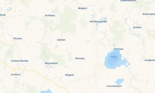 Regenradar Vorschaubild - Aktuelle Niederschläge in Wellerswalde und Umgebung