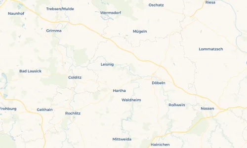 Regenradar-Vorschau: aktuelle Niederschläge in Wendishain und Umgebung