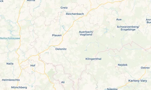 Regenradar Vorschaubild - Aktuelle Niederschläge in Werda und Umgebung