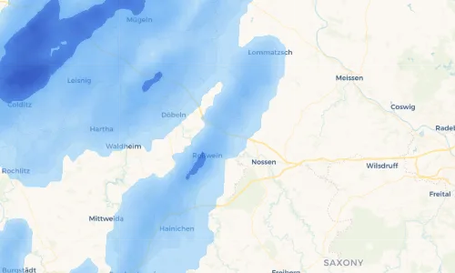 Regenradar Vorschaubild - Aktuelle Niederschläge in Wettersdorf und Umgebung