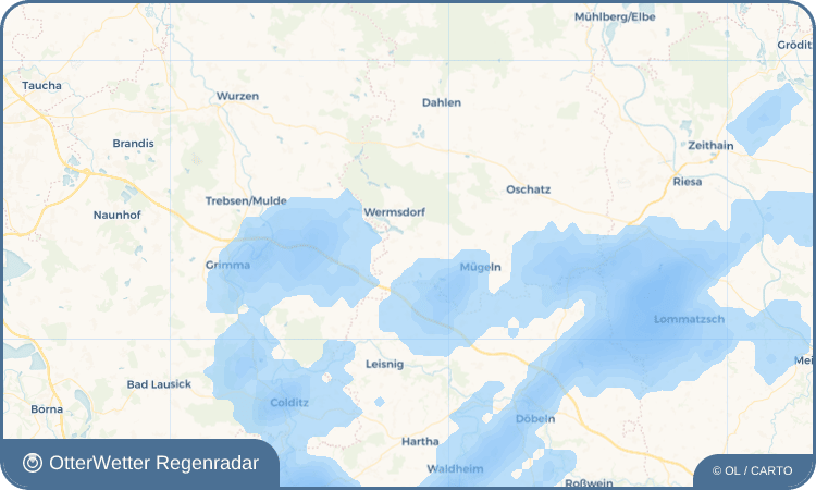 Widget-Vorschau für Wiederoda Wetter-Widget-Vorschau mit Vorhersagedaten für Wiederoda