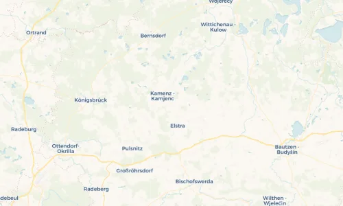 Regenradar Vorschaubild - Aktuelle Niederschläge in Wiesa - Brěznja und Umgebung