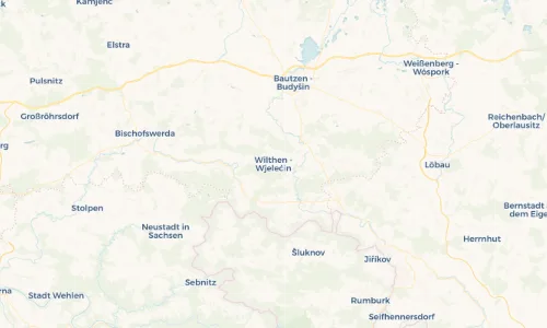Regenradar Vorschaubild - Aktuelle Niederschläge in Wilthen - Wjelećin und Umgebung