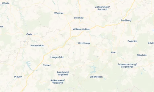 Regenradar Vorschaubild - Aktuelle Niederschläge in Wolfersgrün und Umgebung