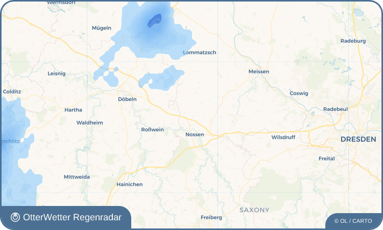 Wetter-Widget-Vorschau mit Vorhersagedaten für Wolkau