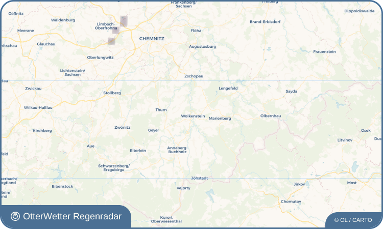 OtterWetter Regenradar-Widget Wolkenstein