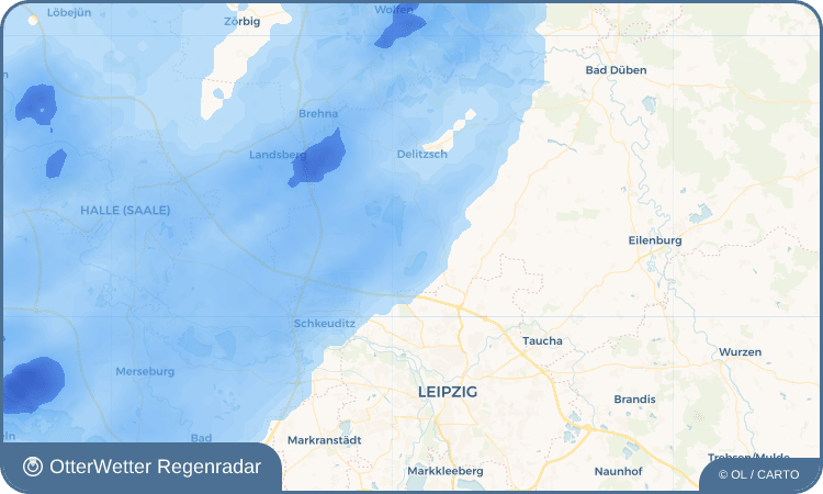 OtterWetter Regenradar-Widget Wolteritz