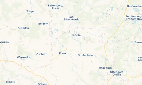 Regenradar Vorschaubild - Aktuelle Niederschläge in Wülknitz und Umgebung