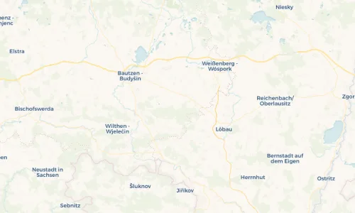Regenradar Vorschaubild - Aktuelle Niederschläge in Wuischke - Wuježk und Umgebung