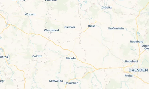 Regenradar Vorschaubild - Aktuelle Niederschläge in Wutzschwitz und Umgebung