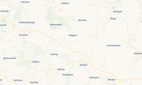 Regenradar Vorschaubild - Aktuelle Niederschläge in Zävertitz und Umgebung