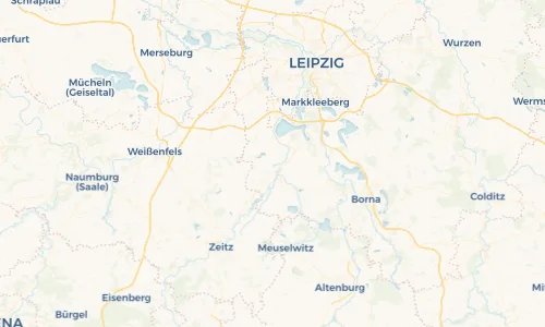 Regenradar Vorschaubild - Aktuelle Niederschläge in Zauschwitz und Umgebung