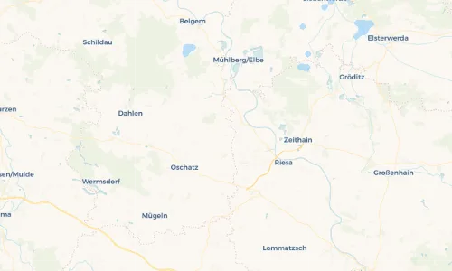 Regenradar Vorschaubild - Aktuelle Niederschläge in Zaußwitz und Umgebung