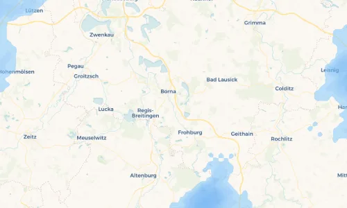 Regenradar Vorschaubild - Aktuelle Niederschläge in Zedtlitz und Umgebung