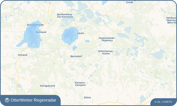 OtterWetter Regenradar-Widget Zeißholz