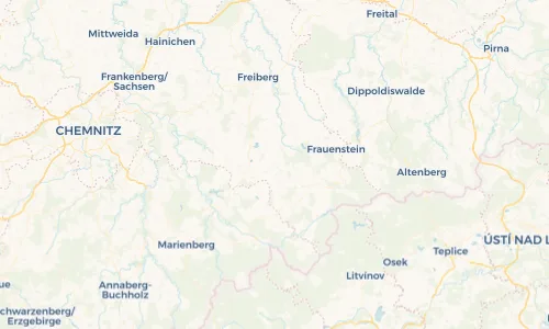 Regenradar Vorschaubild - Aktuelle Niederschläge in Zethau und Umgebung