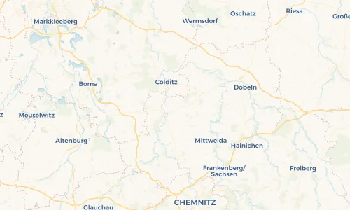 Regenradar Vorschaubild - Aktuelle Niederschläge in Zettlitz und Umgebung