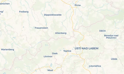 Regenradar Vorschaubild - Aktuelle Niederschläge in Zinnwald und Umgebung