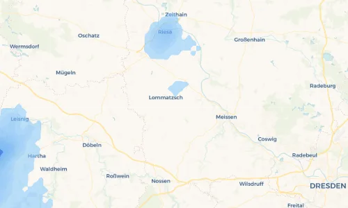 Regenradar Vorschaubild - Aktuelle Niederschläge in Zöthain und Umgebung