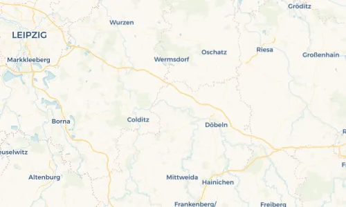 Regenradar Vorschaubild - Aktuelle Niederschläge in Zollschwitz und Umgebung