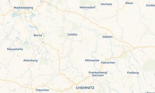 Regenradar Vorschaubild - Aktuelle Niederschläge in Zschaagwitz und Umgebung