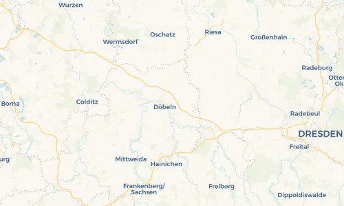 Regenradar Vorschaubild - Aktuelle Niederschläge in Zschackwitz und Umgebung