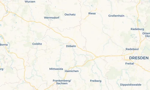 Regenradar Vorschaubild - Aktuelle Niederschläge in Zschäschütz und Umgebung