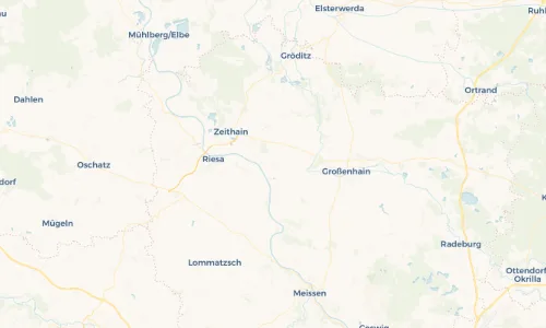 Regenradar Vorschaubild - Aktuelle Niederschläge in Zschaiten und Umgebung