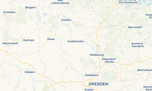 Regenradar Vorschaubild - Aktuelle Niederschläge in Zschauitz und Umgebung