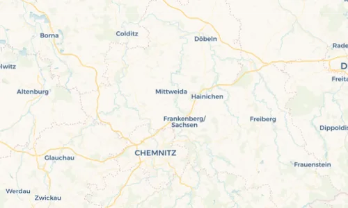 Regenradar Vorschaubild - Aktuelle Niederschläge in Zschöppichen und Umgebung