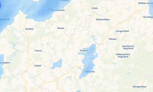Regenradar Vorschaubild - Aktuelle Niederschläge in Zwoschwitz und Umgebung