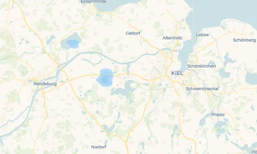 Regenradar Vorschaubild - Aktuelle Niederschläge in Achterwehr und Umgebung