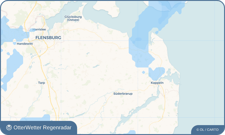 OtterWetter Regenradar-Widget Ahneby