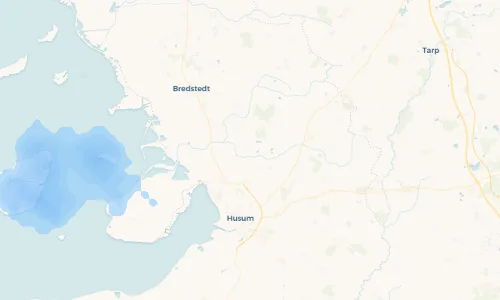 Regenradar Vorschaubild - Aktuelle Niederschläge in Ahrenshöft und Umgebung