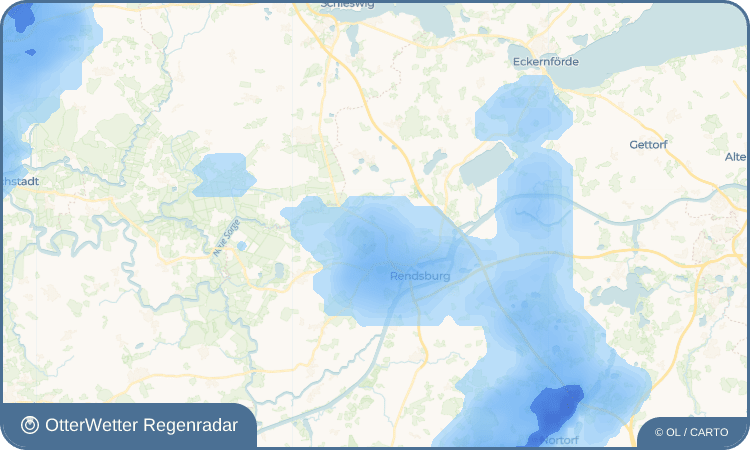 Wetter-Widget-Vorschau mit Vorhersagedaten für Ahrenstedt