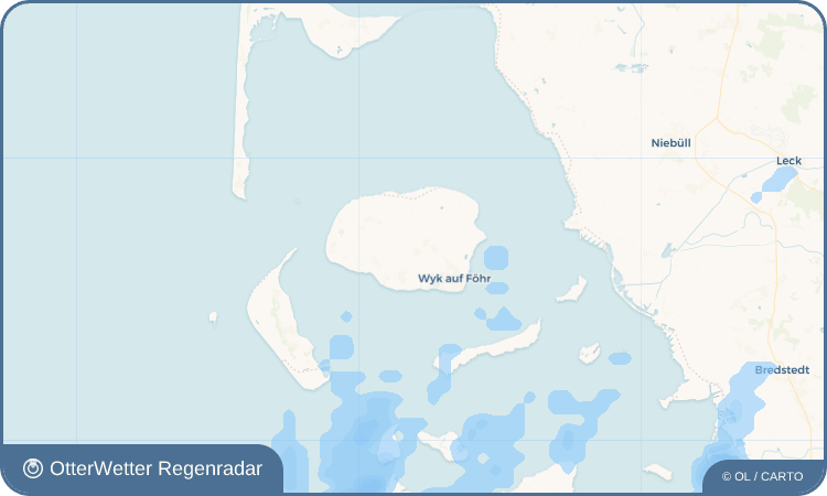 OtterWetter Regenradar-Widget Alkersum